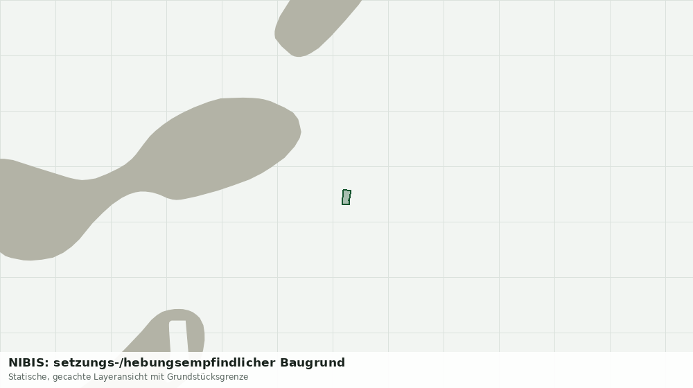 Statische Kartenansicht: NIBIS: setzungs-/hebungsempfindlicher Baugrund