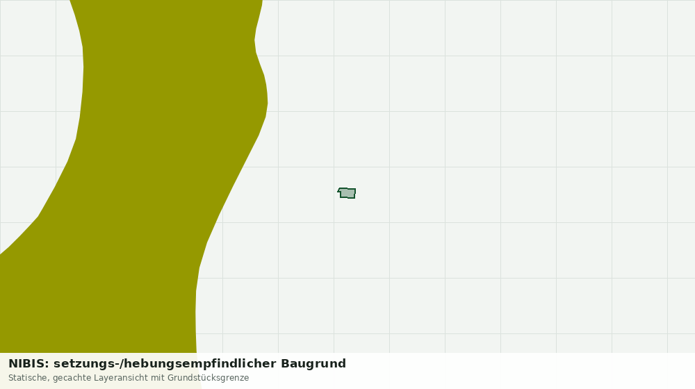 Statische Kartenansicht: NIBIS: setzungs-/hebungsempfindlicher Baugrund