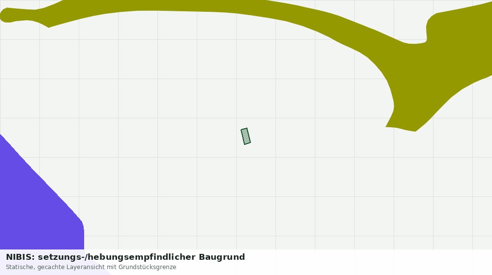 Statische Kartenansicht: NIBIS: setzungs-/hebungsempfindlicher Baugrund