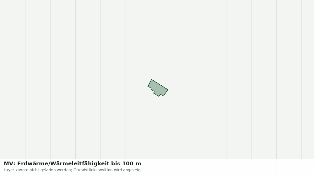 Statische Kartenansicht: MV: Erdwärme/Wärmeleitfähigkeit bis 100 m
