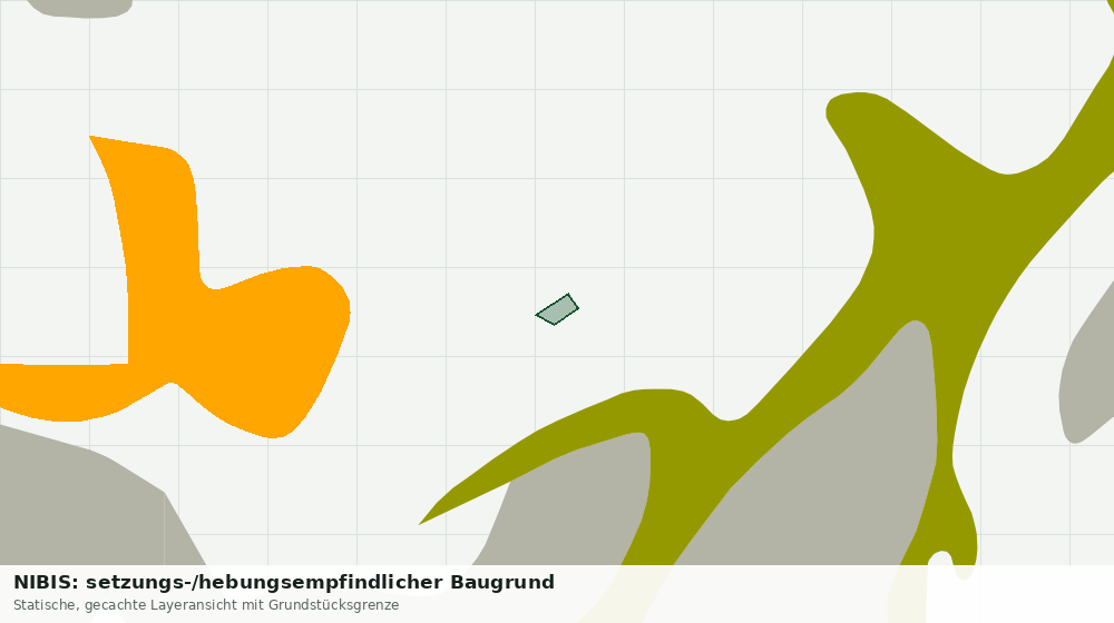 Statische Kartenansicht: NIBIS: setzungs-/hebungsempfindlicher Baugrund