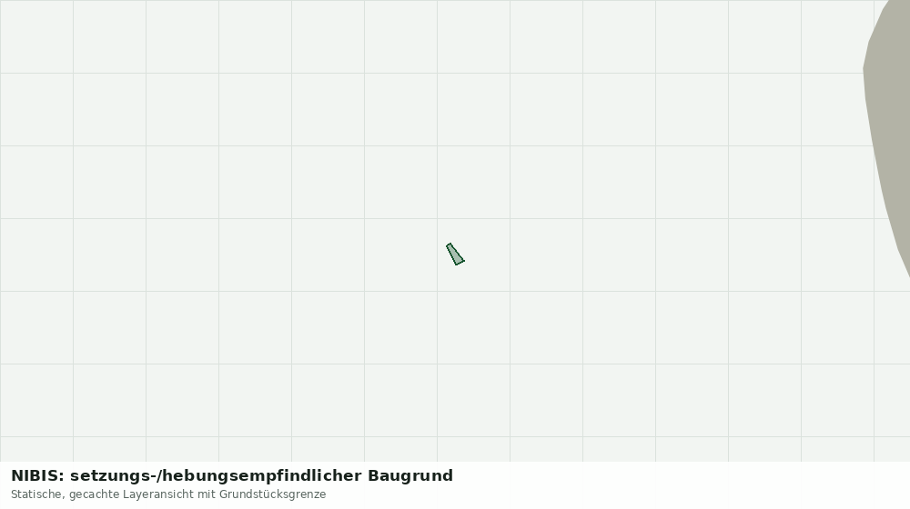 Statische Kartenansicht: NIBIS: setzungs-/hebungsempfindlicher Baugrund