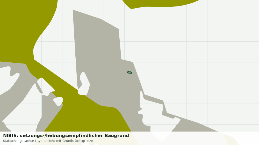 Statische Kartenansicht: NIBIS: setzungs-/hebungsempfindlicher Baugrund