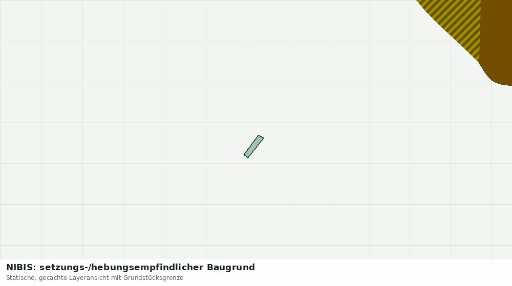 Statische Kartenansicht: NIBIS: setzungs-/hebungsempfindlicher Baugrund