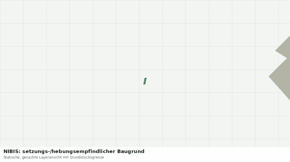 Statische Kartenansicht: NIBIS: setzungs-/hebungsempfindlicher Baugrund