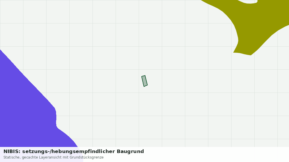 Statische Kartenansicht: NIBIS: setzungs-/hebungsempfindlicher Baugrund