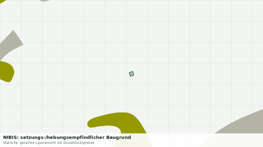 Statische Kartenansicht: NIBIS: setzungs-/hebungsempfindlicher Baugrund