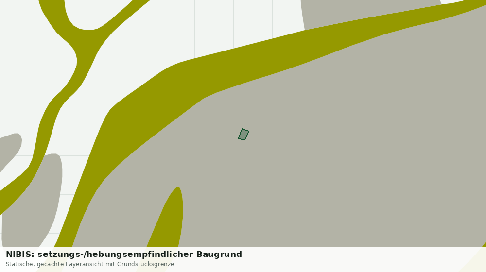 Statische Kartenansicht: NIBIS: setzungs-/hebungsempfindlicher Baugrund