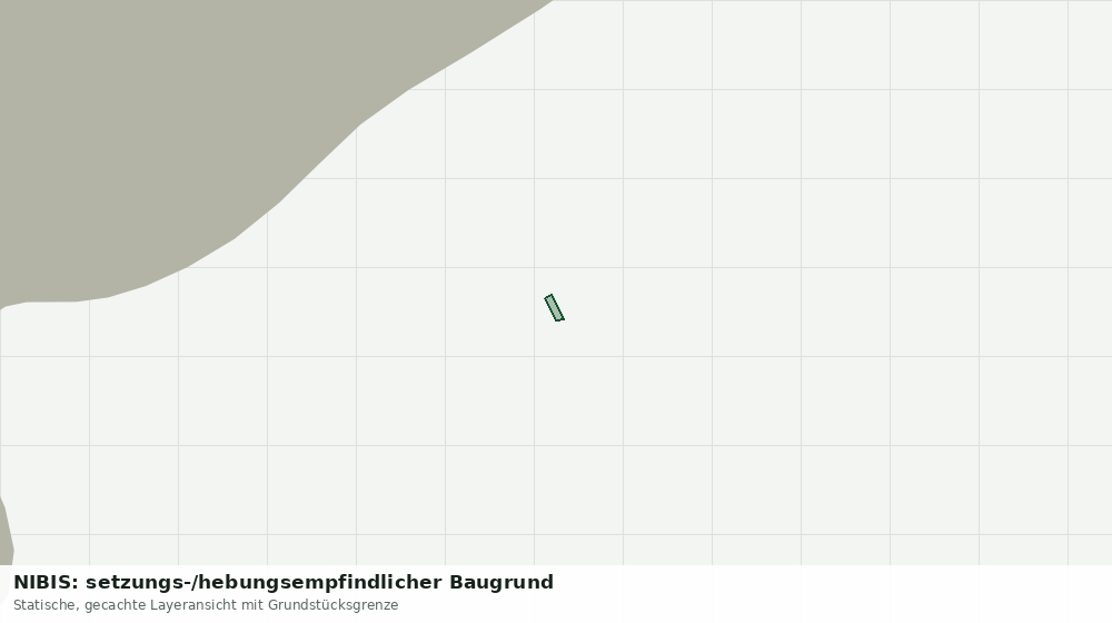 Statische Kartenansicht: NIBIS: setzungs-/hebungsempfindlicher Baugrund