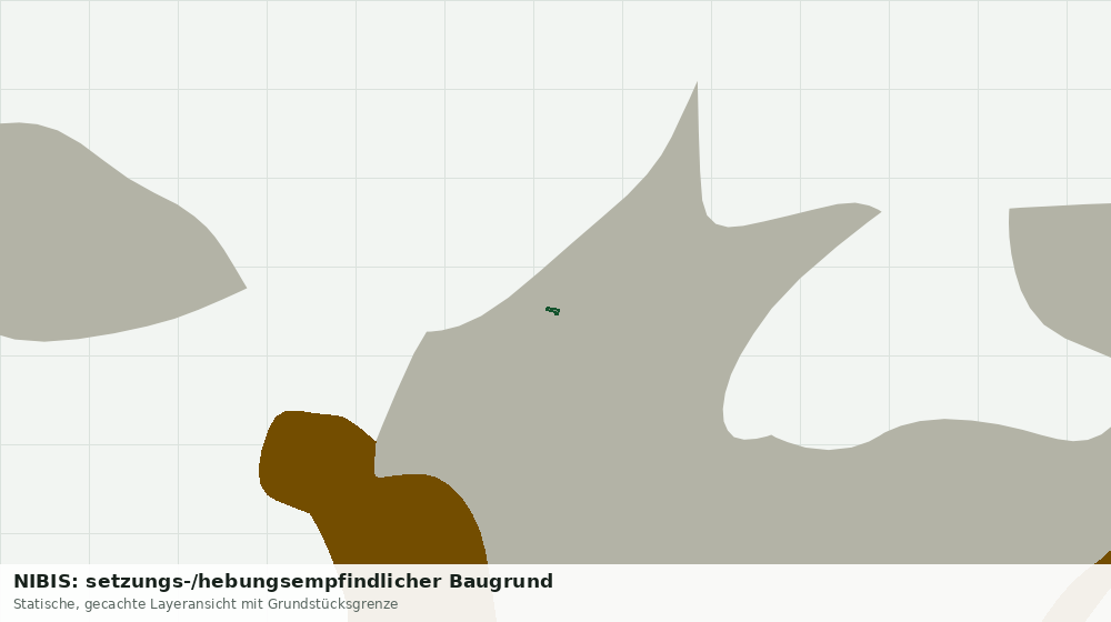 Statische Kartenansicht: NIBIS: setzungs-/hebungsempfindlicher Baugrund