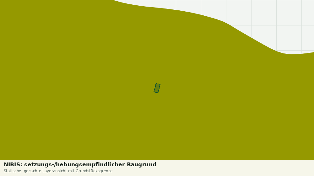 Statische Kartenansicht: NIBIS: setzungs-/hebungsempfindlicher Baugrund