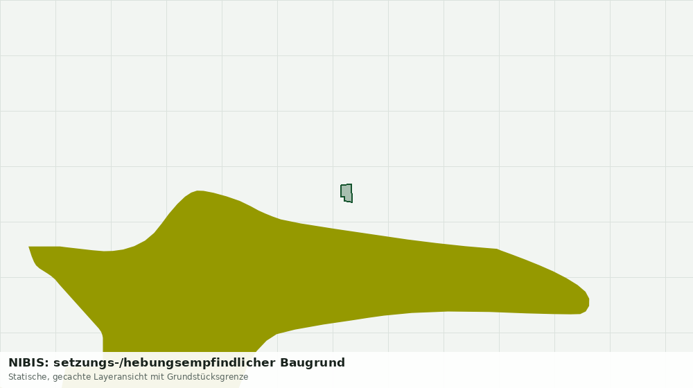 Statische Kartenansicht: NIBIS: setzungs-/hebungsempfindlicher Baugrund