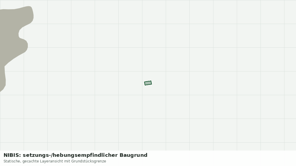 Statische Kartenansicht: NIBIS: setzungs-/hebungsempfindlicher Baugrund
