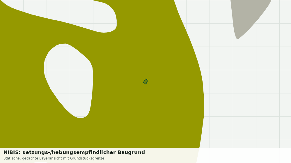 Statische Kartenansicht: NIBIS: setzungs-/hebungsempfindlicher Baugrund