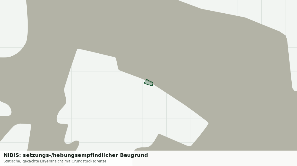Statische Kartenansicht: NIBIS: setzungs-/hebungsempfindlicher Baugrund