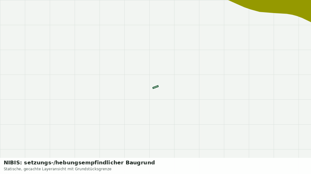 Statische Kartenansicht: NIBIS: setzungs-/hebungsempfindlicher Baugrund