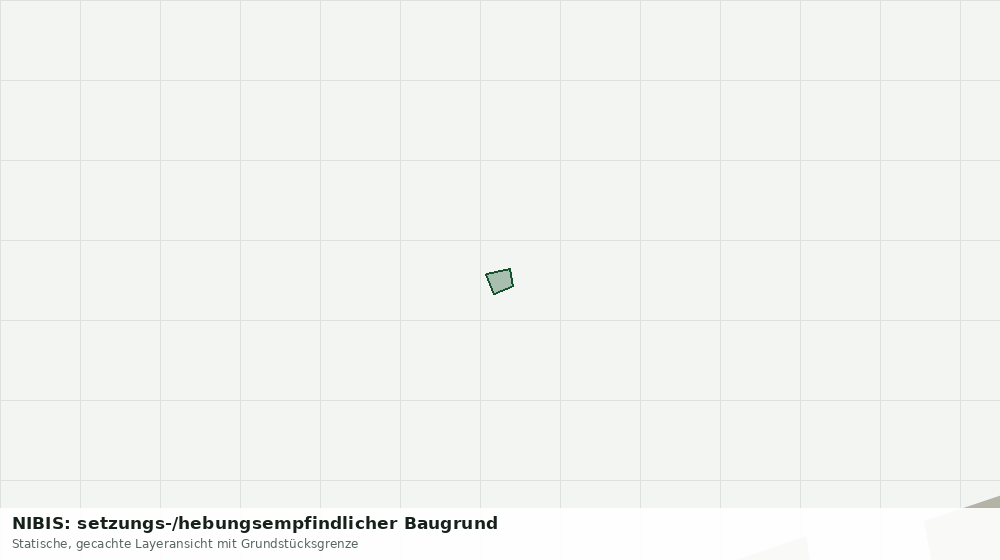 Statische Kartenansicht: NIBIS: setzungs-/hebungsempfindlicher Baugrund