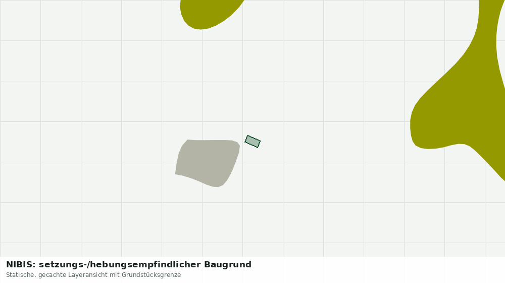 Statische Kartenansicht: NIBIS: setzungs-/hebungsempfindlicher Baugrund
