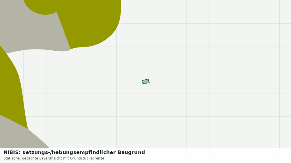 Statische Kartenansicht: NIBIS: setzungs-/hebungsempfindlicher Baugrund