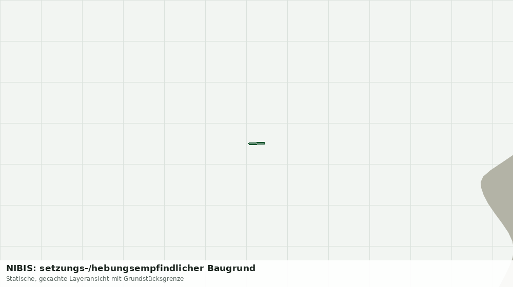 Statische Kartenansicht: NIBIS: setzungs-/hebungsempfindlicher Baugrund