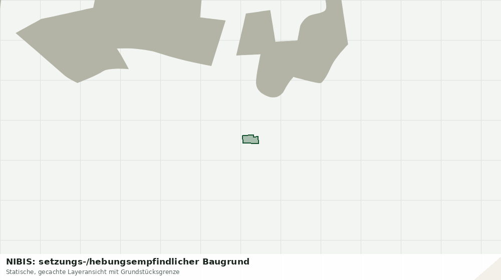 Statische Kartenansicht: NIBIS: setzungs-/hebungsempfindlicher Baugrund