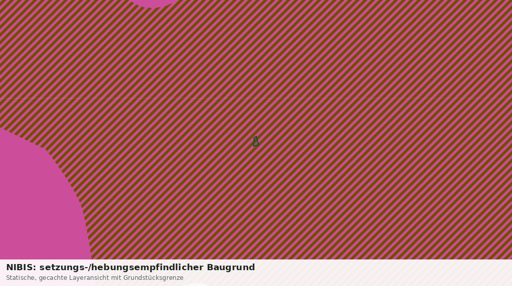 Statische Kartenansicht: NIBIS: setzungs-/hebungsempfindlicher Baugrund