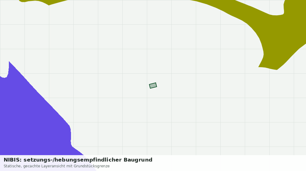 Statische Kartenansicht: NIBIS: setzungs-/hebungsempfindlicher Baugrund