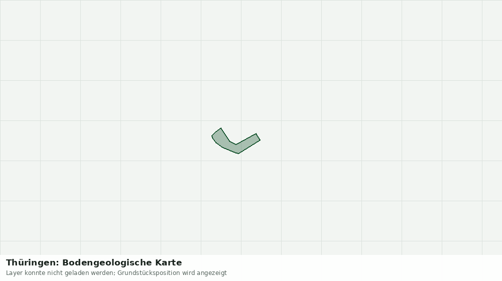 Statische Kartenansicht: Thüringen: Bodengeologische Karte