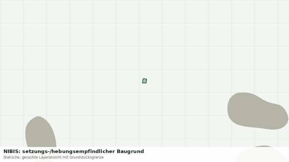 Statische Kartenansicht: NIBIS: setzungs-/hebungsempfindlicher Baugrund