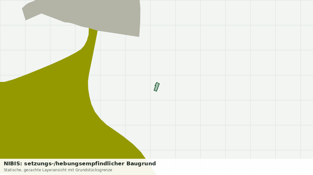 Statische Kartenansicht: NIBIS: setzungs-/hebungsempfindlicher Baugrund
