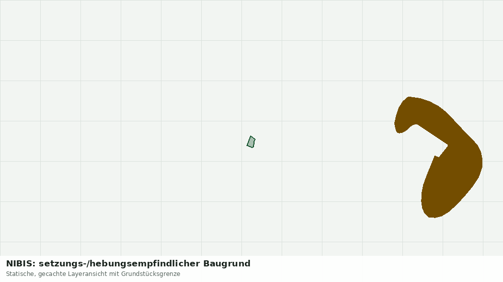 Statische Kartenansicht: NIBIS: setzungs-/hebungsempfindlicher Baugrund