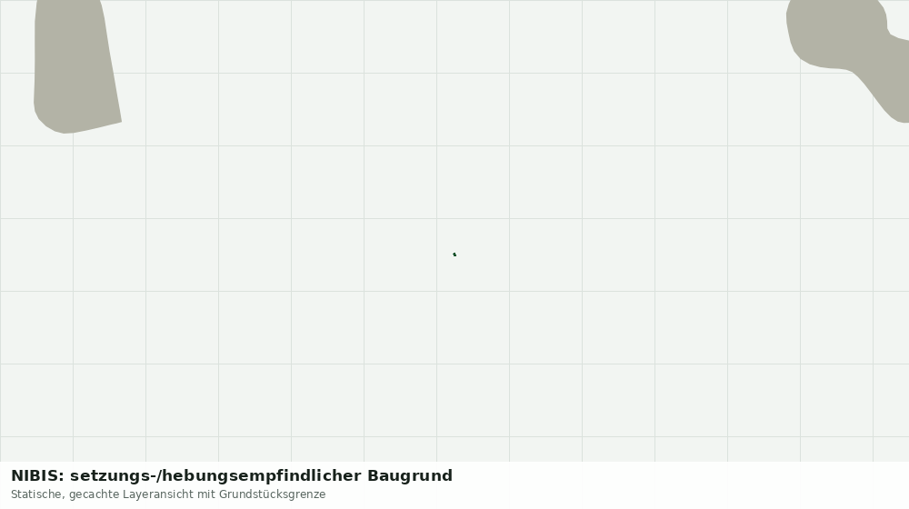 Statische Kartenansicht: NIBIS: setzungs-/hebungsempfindlicher Baugrund