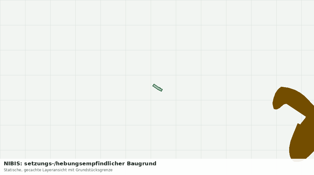 Statische Kartenansicht: NIBIS: setzungs-/hebungsempfindlicher Baugrund