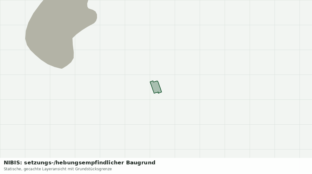 Statische Kartenansicht: NIBIS: setzungs-/hebungsempfindlicher Baugrund