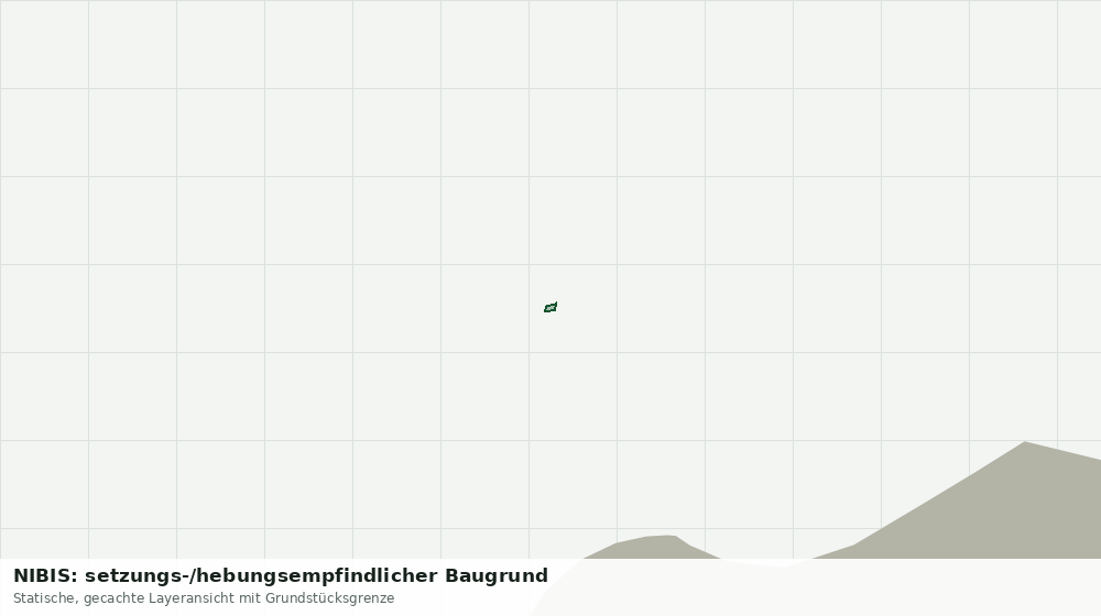 Statische Kartenansicht: NIBIS: setzungs-/hebungsempfindlicher Baugrund
