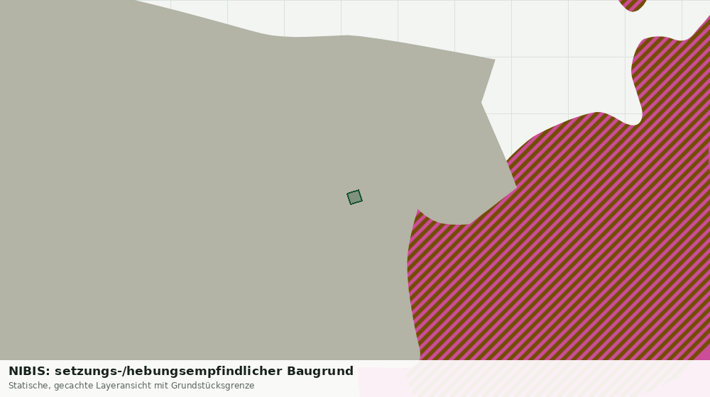 Statische Kartenansicht: NIBIS: setzungs-/hebungsempfindlicher Baugrund