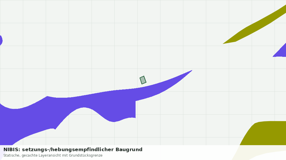 Statische Kartenansicht: NIBIS: setzungs-/hebungsempfindlicher Baugrund