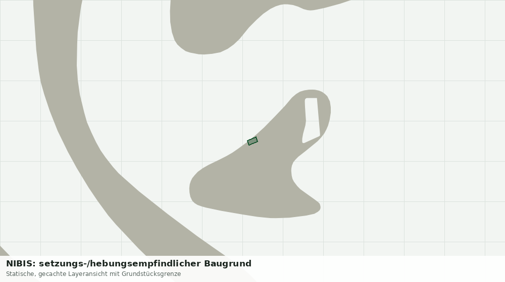 Statische Kartenansicht: NIBIS: setzungs-/hebungsempfindlicher Baugrund