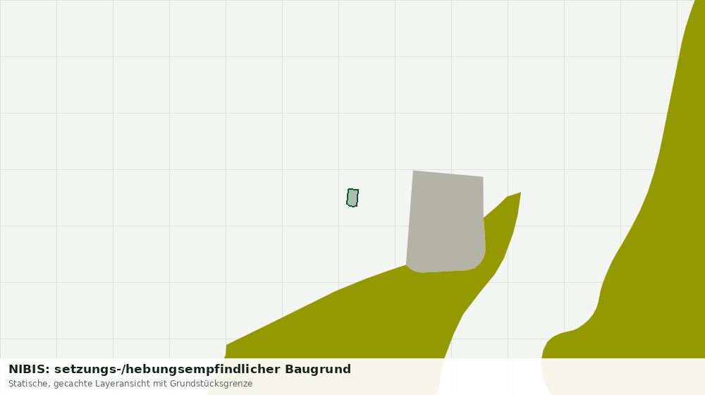 Statische Kartenansicht: NIBIS: setzungs-/hebungsempfindlicher Baugrund