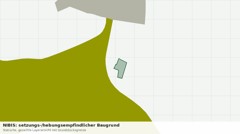 Statische Kartenansicht: NIBIS: setzungs-/hebungsempfindlicher Baugrund