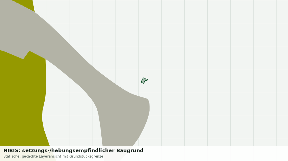 Statische Kartenansicht: NIBIS: setzungs-/hebungsempfindlicher Baugrund