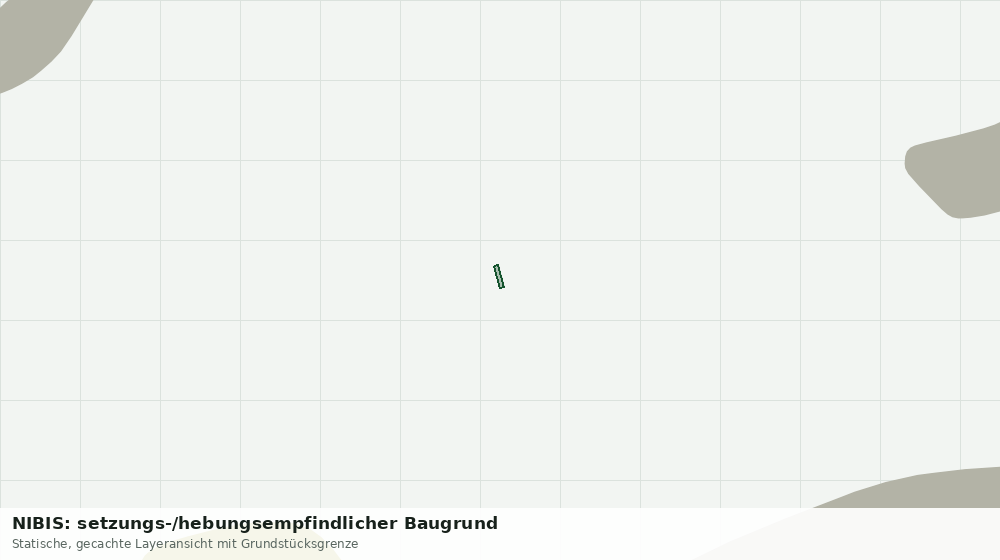 Statische Kartenansicht: NIBIS: setzungs-/hebungsempfindlicher Baugrund