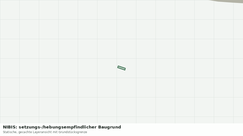 Statische Kartenansicht: NIBIS: setzungs-/hebungsempfindlicher Baugrund