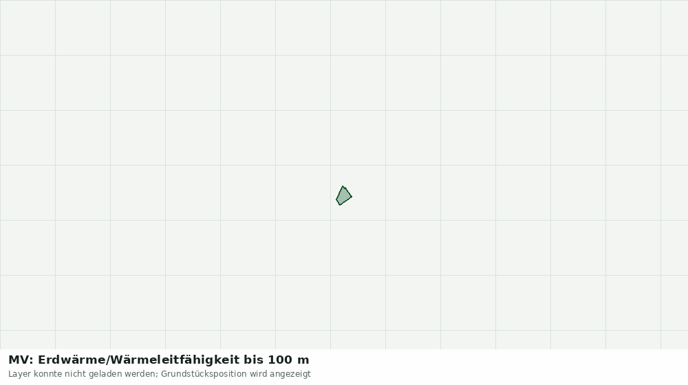 Statische Kartenansicht: MV: Erdwärme/Wärmeleitfähigkeit bis 100 m