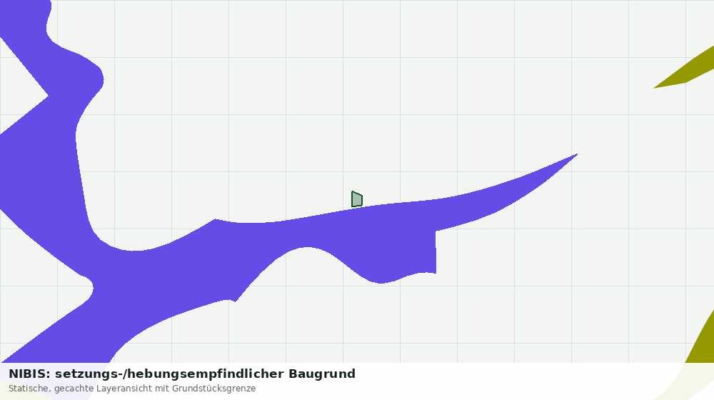 Statische Kartenansicht: NIBIS: setzungs-/hebungsempfindlicher Baugrund