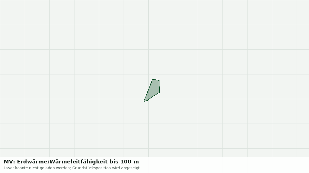 Statische Kartenansicht: MV: Erdwärme/Wärmeleitfähigkeit bis 100 m