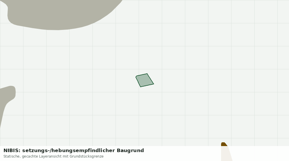 Statische Kartenansicht: NIBIS: setzungs-/hebungsempfindlicher Baugrund