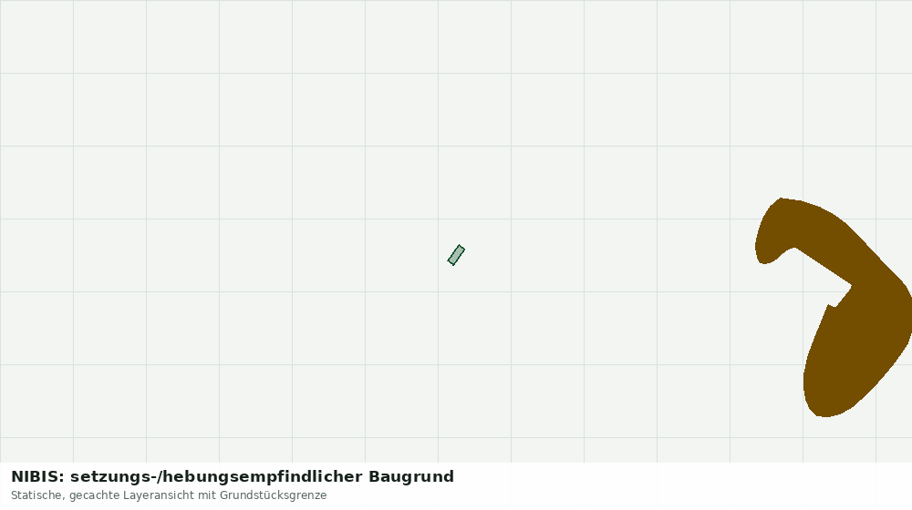 Statische Kartenansicht: NIBIS: setzungs-/hebungsempfindlicher Baugrund