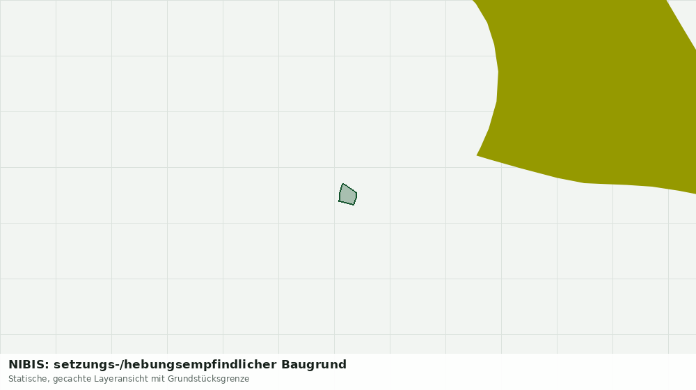 Statische Kartenansicht: NIBIS: setzungs-/hebungsempfindlicher Baugrund