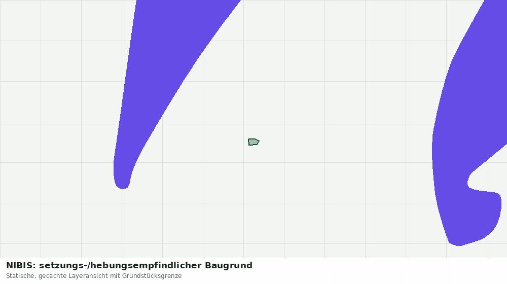 Statische Kartenansicht: NIBIS: setzungs-/hebungsempfindlicher Baugrund